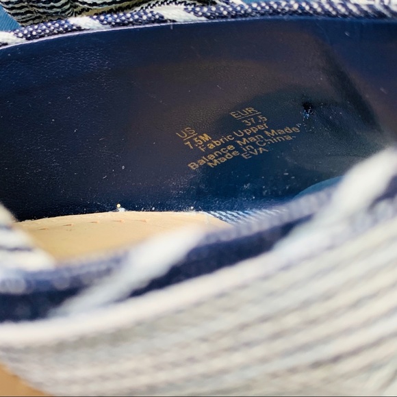 Circus Sam Edelman EVA / Bow Blue White Chunk Heel - Picture 7 of 9